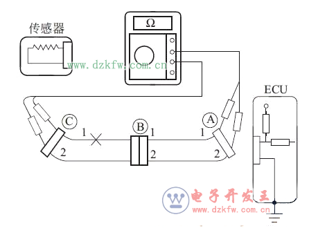 斷路的電阻檢查法