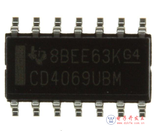 cd4069引腳圖及功能