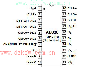 ad630中文資料引腳圖資料