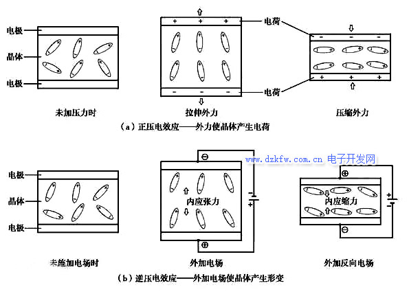 逆壓電效應(yīng)和正壓電效應(yīng)