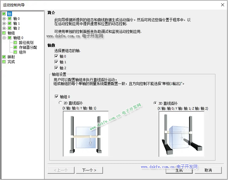 step7軟件中軸的配置運動控制向導