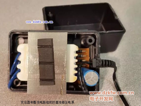 老式直流電源內部結構