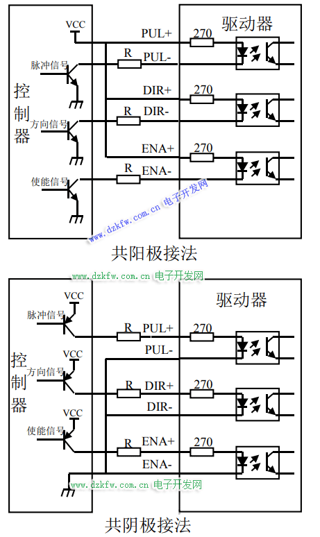 步進驅動器接線圖