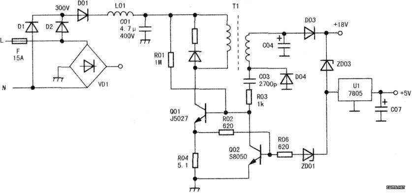 電磁爐電源電路