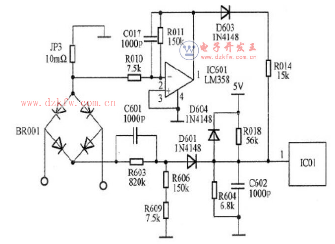 電磁爐電流采樣電路圖大全（電流互感器/全波整流/浪涌保護電路如圖詳解）