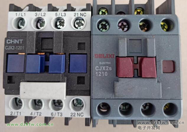 交流接觸器型號上的字母和數字代表