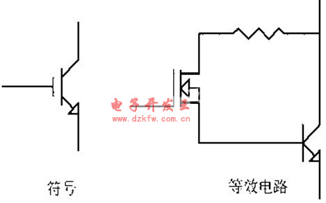 IGBT符號及等效電路
