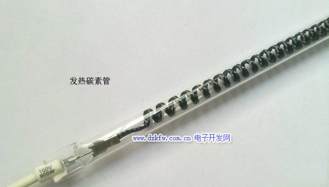 發(fā)熱碳素管,小太陽取暖器的碳素管